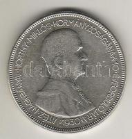 1930. 5P Ag "Horthy jobbra" T:2