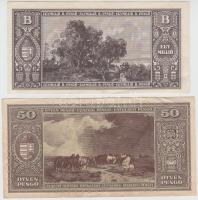 1945. 50P + 1946. 1.000.000BP T:III