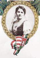 cca 1920 A Trianon után Papp-Váry Elemérné által megfogalmazott "Hiszekegy (Hitvallás)" fé...