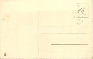 Nur Eintracht siegt / Viribus unitis flags, litho