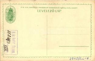 Central powers, flags, military propaganda litho