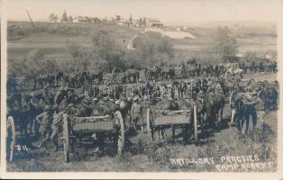 San Diego, Camp Kearny, Artillery practice, soldiers (EK)