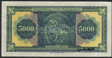 Görögország 1932. 5000Dr T:I- kis hajtás