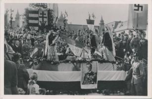 Nagyvárad, bevonulás, Horthy Miklós  / entry of the Hungarian troops 'vissza' So. Stpl