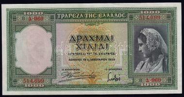 Görögország 1939. 1000Dr T:I
