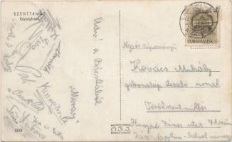 Szenttamás, Bevonulás, Horthy plakátok / entry of the Hungarian troops, Horthy posters