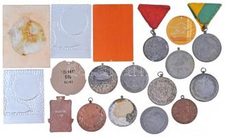 1962-1978. 24db vegyes sportérem és -plakett, közte mellszalagosak is T:vegyes