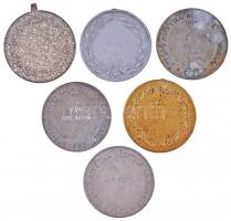 1962-1978. 24db vegyes sportérem és -plakett, közte mellszalagosak is T:vegyes