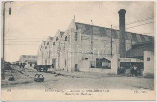 Menzel Bourguiba, Ferryville; Arsenal de Sidi-Abdallah, Ateliers des machines / machinery factory