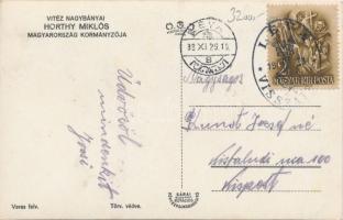 Horthy Miklós, Veres foto 'Léva visszatért'