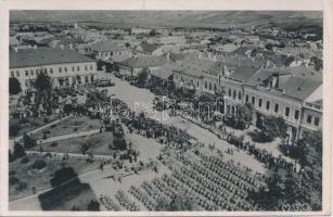 1940 Szamosújvár, Bevonulás / entry of the Hungarian troops 'Szamosújvár visszatért' So. Stpl (EK)