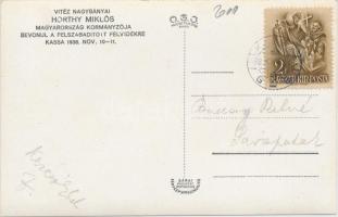 Kassa, Bevonulás, Horthy Miklós / entry of the Hungarian troops