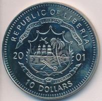 Libéria 2001. 10$ "Szabadság pillanatai-A második világháború vége 1945" multicolor T:PP u...