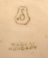 Drasche balatoni kulacs, egyik oldala házilag megfestve, jelzett, hibátlan, m:14 cm