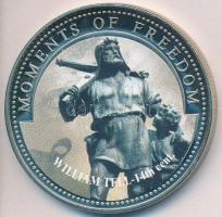 Libéria 2001. 10$ "Szabadság pillanatai-Tell Vilmos 14. század" multicolor T:PP  Liberia 2001. 10 Dollars "Moments of Freedom- William Tell 14th century" multicolor C:PP