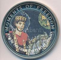 Libéria 2001. 10$ "Szabadság pillanatai- A keresztényüldözés vége" multicolor T:PP ujjlenyomat Liberia 2001. 10 Dollars "Moments of Freedom- End of Christian Persecution" multicolor C:PP fingerprint