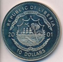 Libéria 2001. 10$ "Szabadság pillanatai- A keresztényüldözés vége" multicolor T:PP ujjleny...