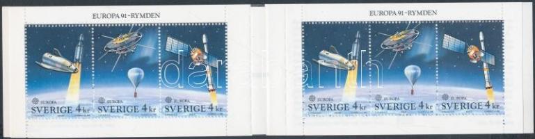 Europa CEPT, Space Reserch stamp-booklet, Europa CEPT, Űrkutatás Bélyegfüzet