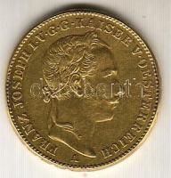 Ausztria 1859A 1Krone Au 11g T:3+ perem javított! RR!!