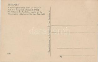 1930 Budapest I. Vérmező; a Pápai Legátus tábori miséje a Szent Imre ünnepségek alkalmából