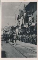 1940 Nagyvárad, bevonulás, Horthy Miklós / entry of the Hungarian troops 'vissza' So. Stpl