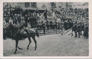 1940 Kolozsvár, bevonulás / entry of the Hungarian troops, Horthy Miklós vissza So. Stpl