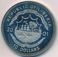 Libéria 2001. 10$ "Szabadság pillanatai - Maratoni csata" multicolor T:PP ujjlenyomatos
Li...