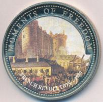 Libéria 2001. 10$ "Szabadság pillanatai-Francia Forradalom" multicolor T:PP Liberia 2001. 10 Dollars "Moments of Freedom- French Revolution" multicolor C:PP