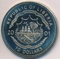 Libéria 2001. 10$ "Szabadság pillanatai - Gandhi élete" multicolor T:PP ujjlenyomatos
Libe...