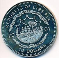 Libéria 2001. 10$ "Szabadság pillanatai - Magyar szabadságharc" multicolor T:PP fo.
Liberi...