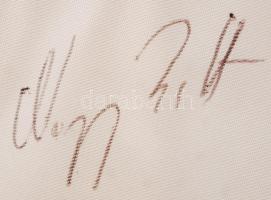 Ferencváros TC 1992-es csapatának aláírása pl.: Páling, Szeieler, Szekeres, Nagy, Vaszil, Fodor, Bal...