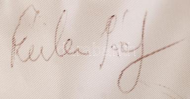 Ferencváros TC 1992-es csapatának aláírása pl.: Páling, Szeieler, Szekeres, Nagy, Vaszil, Fodor, Bal...