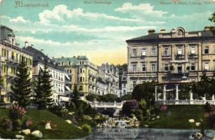 Marianske Lazne, Marienbad; Neue Parklage (EK)