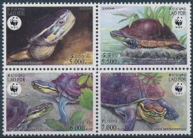 2004 WWF teknős négyestömb Mi 1927-1930