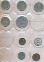 ~170db-os vegyes magyar és külföldi fémpénzgyűjtemény 3 érmetartó albumba rendezve T:vegyes
170pcs o...