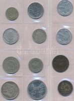 ~170db-os vegyes magyar és külföldi fémpénzgyűjtemény 3 érmetartó albumba rendezve T:vegyes
170pcs o...