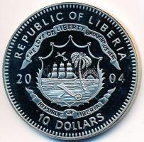 Libéria 2004. 10$ "Szabadság pillanatai-Simón Bolívar felszabadító harca 1819" multicolor ...