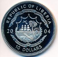 Libéria 2004. 10$ "Szabadság pillanatai-Kutuzov marsall megállítja Napóleon seregeit 1812"...