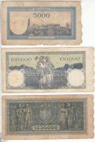 Románia 23db-os bankjegy tétel T:vegyes
Romania 23pcs of banknotes C:mixed