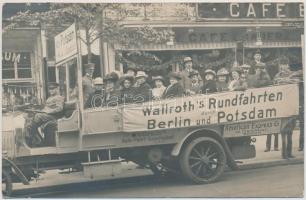 Berlin, Wallroth&#039;s Rundfahrten nach Potsdam / sightseeing bus, photo  (fa)