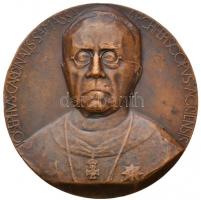 Beck Ötvös Fülöp (1873-1945) 1908. Samassa József egri érsek Br emlékérem. IOSEPHVS CARDINALS SAMASSA ARCHIEPISCOPVS AGRIENSIS (75.5g/56mm) T:2,2- karc Hungary 1908. Archbishop Samassa from Eger commemorative Br medallion. Sign.: Fülöp Beck Ötvös (75.5g/56mm) C:XF,VF scratched HP 863.