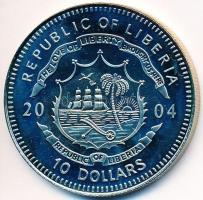 Libéria 2004. 10$ "Szabadság pillanatai - Zapata forradalma Mexikóban 1914" multicolor T:P...