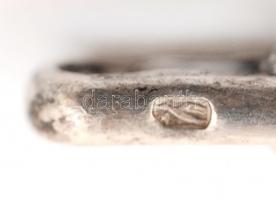 Férfi ezüst lánc, Ag br.: 31gr., jelzett,  egy szem hibás, 47cm