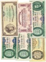30db-os vegyes magyar és külföldi bankjegy tétel T:vegyes
30pcs of various banknotes C:mixed