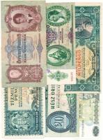 30db-os vegyes magyar és külföldi bankjegy tétel T:vegyes
30pcs of various banknotes C:mixed