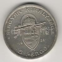 1938. 5P Ag "Szt. István" T:1/2+