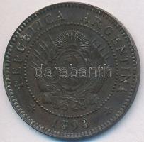 Argentína 1893. 1c Br T:2 apró ph.
Argentina 1893. 1 Centavo Br C:XF small edge error