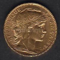 Franciaország 1908. 20Fr Au 6,4516g T:1/2