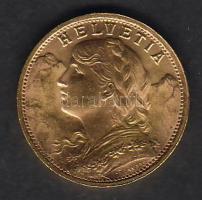 Svájc 1935LB 20Fr Au 6,4516g T:1/2