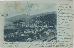 Ventimiglia, night, hold to light card (b)